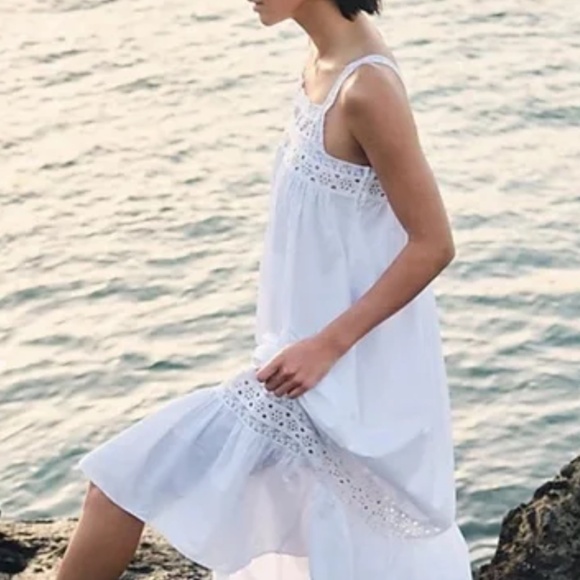 J crew Athena dress in cotton poplin - Picture 2 of 5